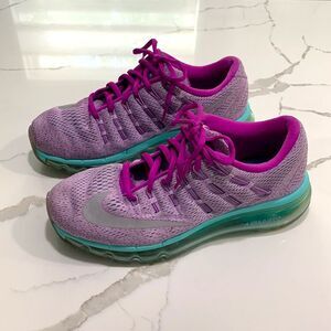 Nike AirMax | Girls Athletic Purple Pink Shoes Sneakers Air Max Size 5.5Y